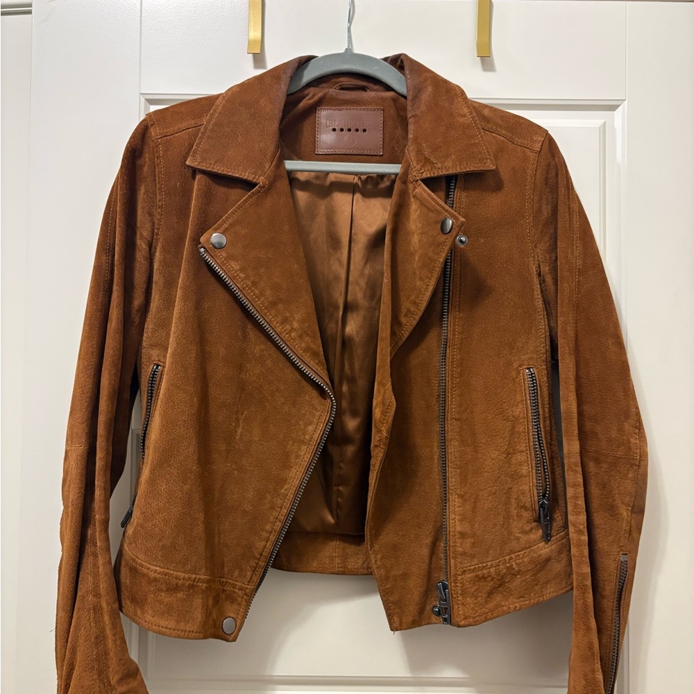 Brown Suede Women's Jacket